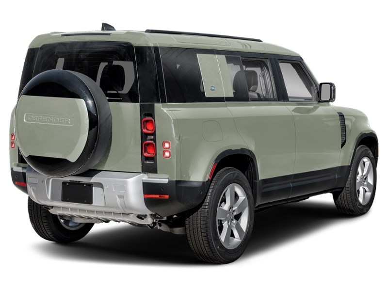 2025 Land Rover Defender 110 P300 S Pangea Green Metallic  Shot 2