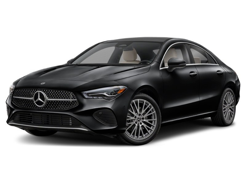 2025 Mercedes-Benz CLA 250 CLA 250 4MATIC Coupe Cosmos Black Metallic  Shot 1