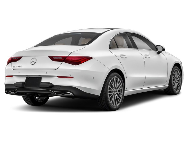 2026 Mercedes-Benz CLA 250 CLA 250 4MATIC Coupe Polar White  Shot 2