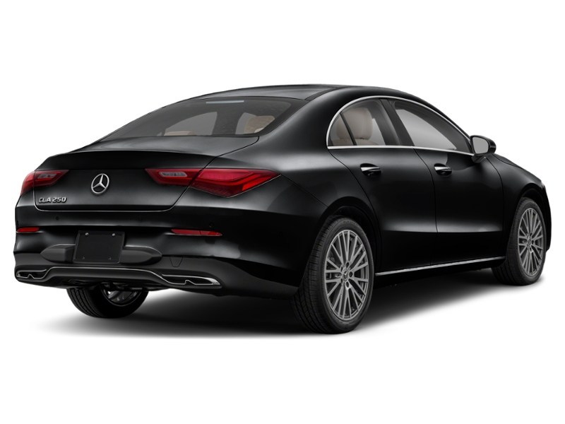 2025 Mercedes-Benz CLA 250 CLA 250 4MATIC Coupe Cosmos Black Metallic  Shot 2