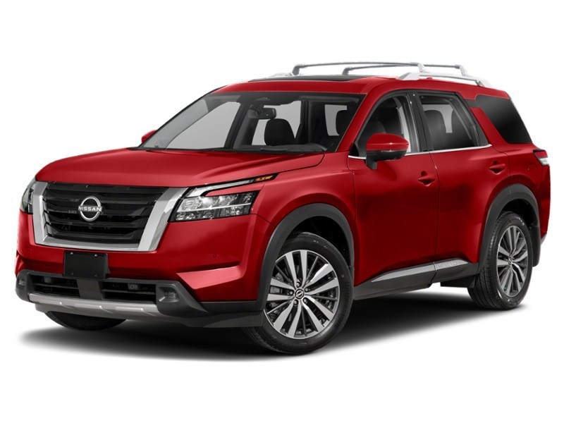 2024 Nissan Pathfinder Platinum 4WD Scarlet Ember Tintcoat  Shot 1