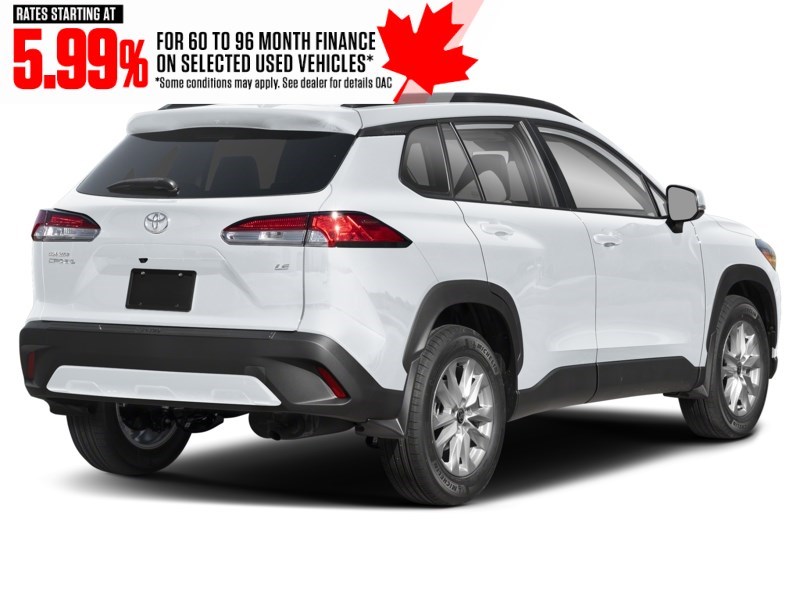 2024 Toyota Corolla Cross LE AWD Wind Chill Pearl  Shot 6