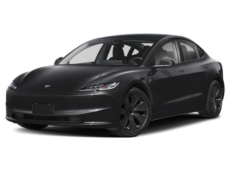 2024 Tesla Model 3 Long Range RWD Solid Black  Shot 2