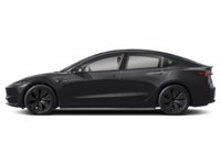 2024 Tesla Model 3 Long Range RWD Solid Black  Shot 6