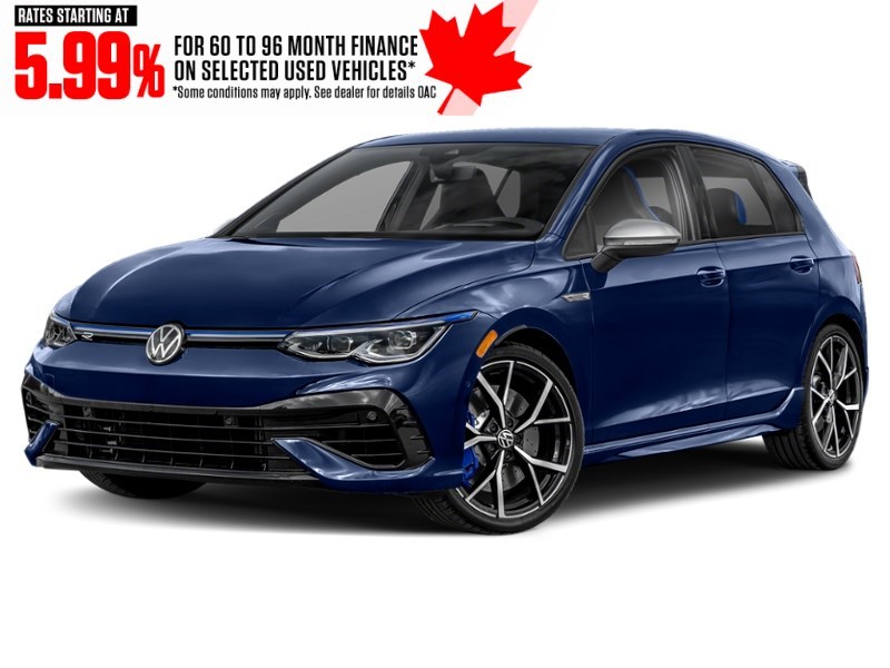 2024 Volkswagen Golf R DSG Lapiz Blue Metallic  Shot 4