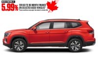 2024 Volkswagen Atlas Comfortline 2.0 TSI 4MOTION Aurora Red Chroma  Shot 18