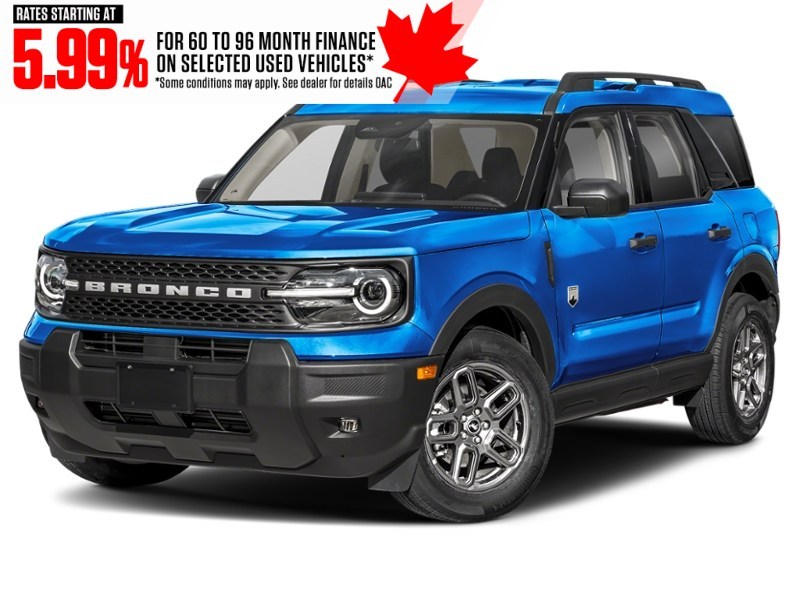 2025 Ford Bronco Sport Big Bend 4x4 Velocity Blue Metallic  Shot 4