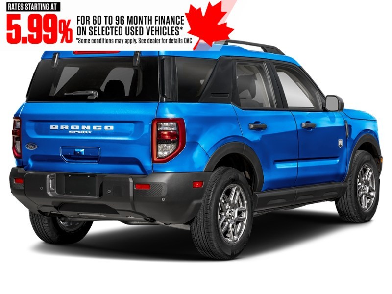 2025 Ford Bronco Sport Big Bend 4x4 Velocity Blue Metallic  Shot 6