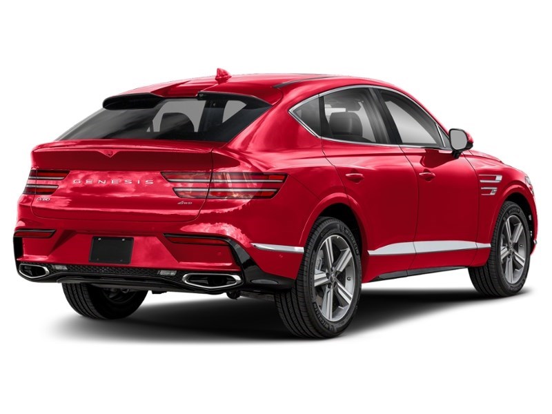 2025 Genesis GV80 Coupe 3.5T e-SC Mauna Red  Shot 2