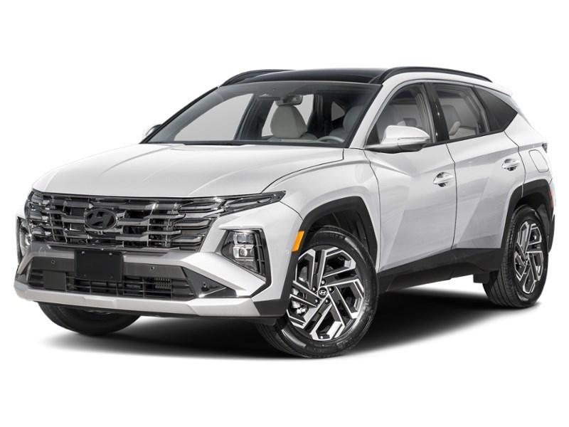 2025 Hyundai Tucson Hybrid Ultimate AWD Crystal White  Shot 4