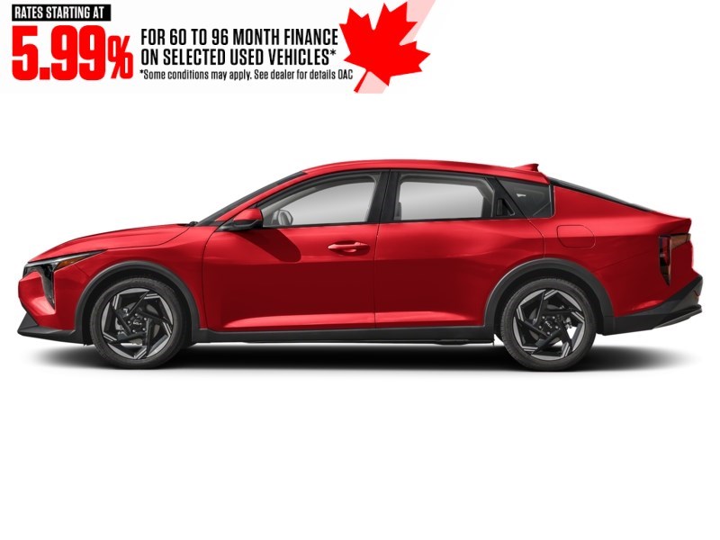 2025 Kia K4 EX FWD Radiant Red  Shot 23