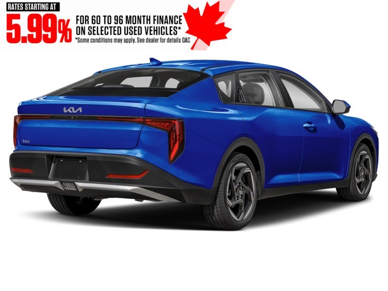 2025 Kia K4 EX FWD Azure Blue  Shot 15