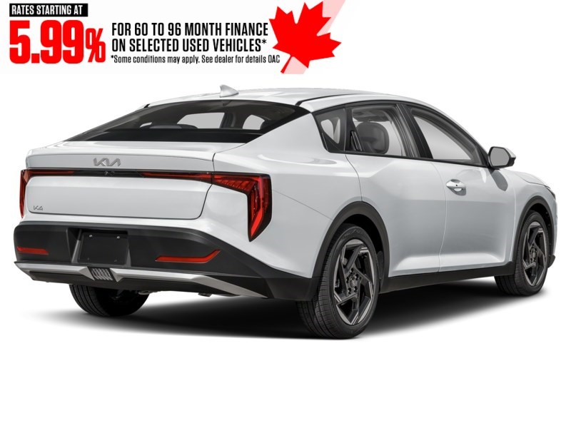 2025 Kia K4 EX FWD Snow White Pearl  Shot 28