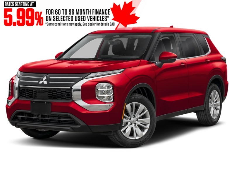 2025 Mitsubishi Outlander ES S-AWC Red Diamond  Shot 4