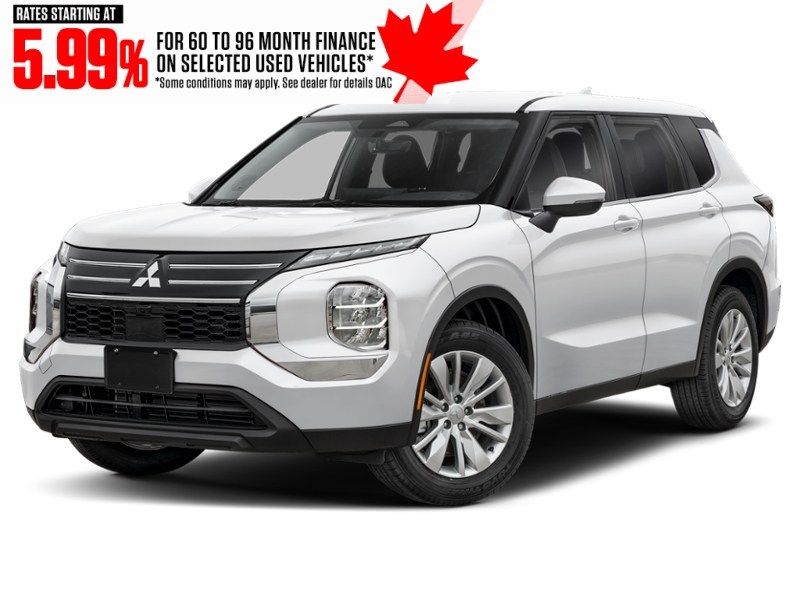 2025 Mitsubishi Outlander ES S-AWC White Diamond  Shot 16