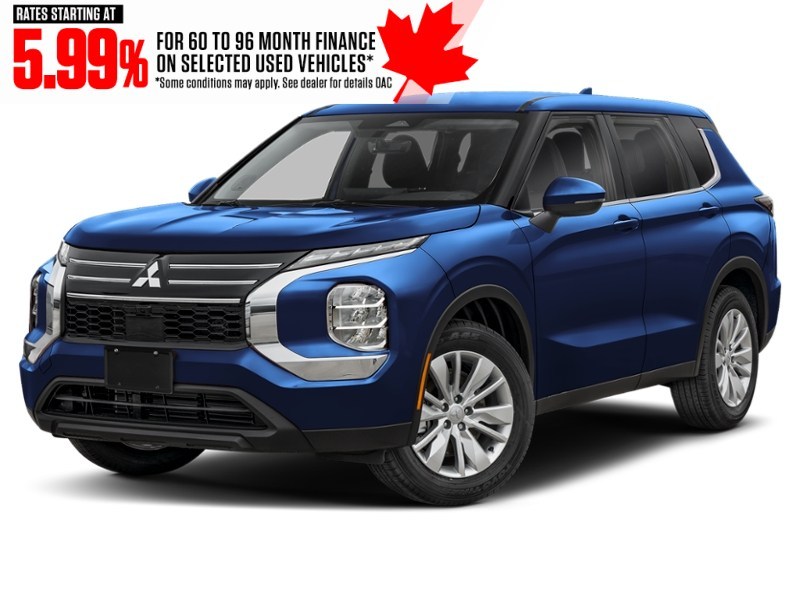 2025 Mitsubishi Outlander ES S-AWC Cosmic Blue  Shot 26
