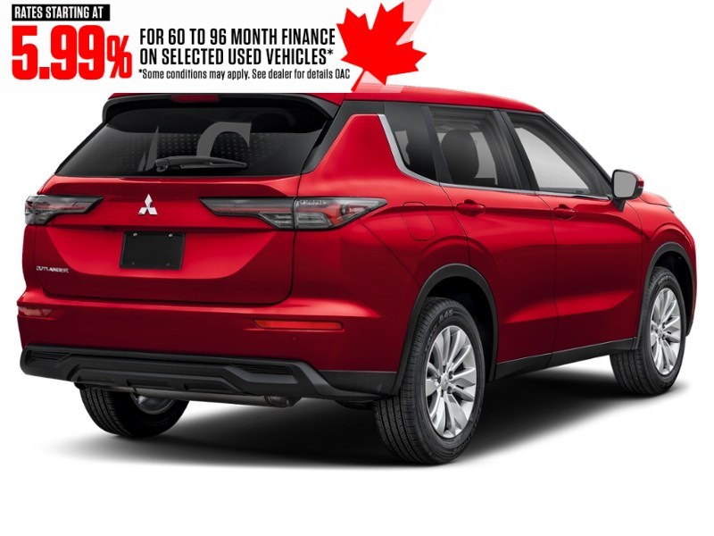 2025 Mitsubishi Outlander ES S-AWC Red Diamond  Shot 2