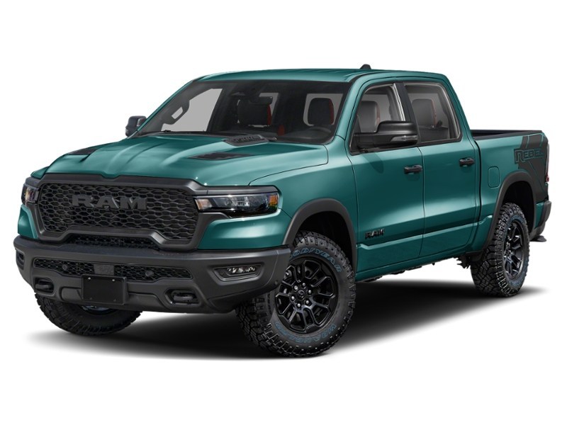 2027 RAM 1500 Rebel 4x4 Crew Cab 5'7" Box Serrano Green Metallic  Shot 23