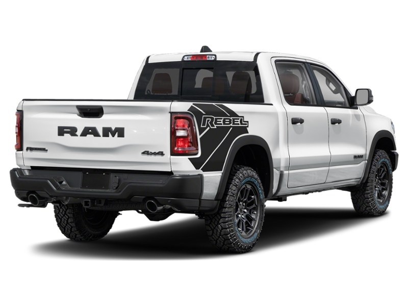 2027 RAM 1500 Rebel 4x4 Crew Cab 5'7" Box Bright White  Shot 6