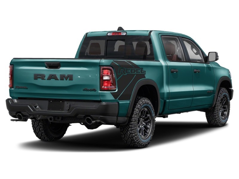 2027 RAM 1500 Rebel 4x4 Crew Cab 5'7" Box Serrano Green Metallic  Shot 25