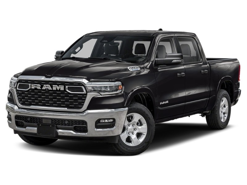 2027 RAM 1500 Big Horn 4x4 Crew Cab 5'7" Box Diamond Black Crystal Pearl  Shot 1