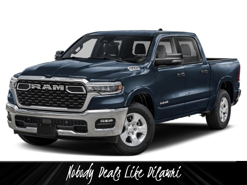 2027 RAM 1500 Big Horn 4x4 Crew Cab 5'7" Box Forged Blue Metallic  Shot 8