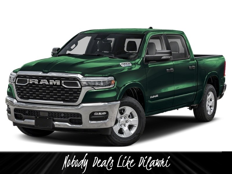 2027 RAM 1500 Big Horn 4x4 Crew Cab 5'7" Box Serrano Green Metallic  Shot 29