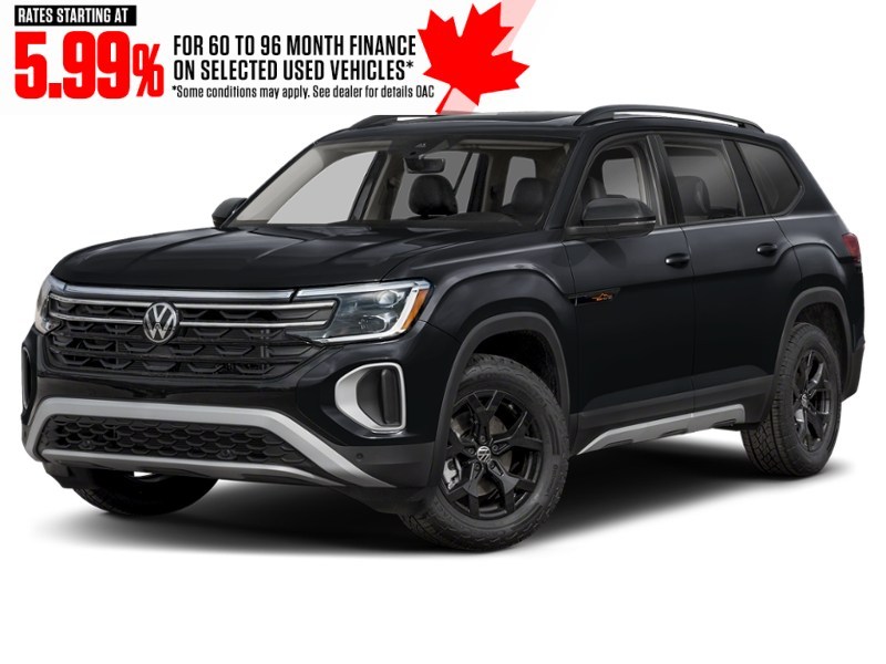 2024 Volkswagen Atlas Peak Edition 2.0 TSI 4MOTION Deep Black Pearl  Shot 1
