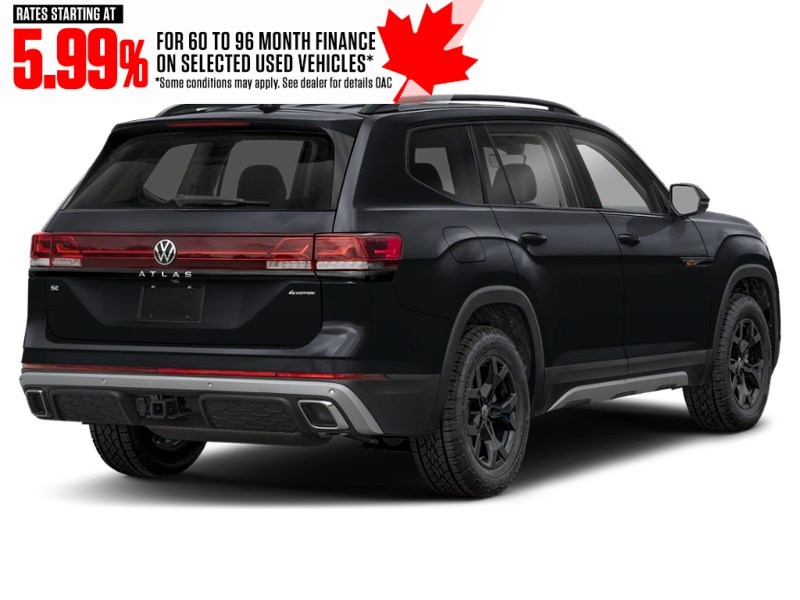 2024 Volkswagen Atlas Peak Edition 2.0 TSI 4MOTION Deep Black Pearl  Shot 6