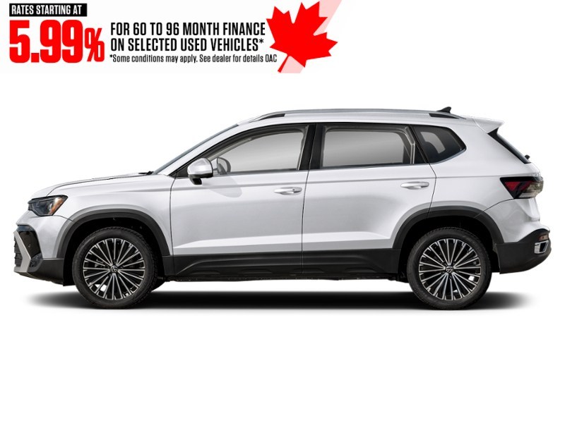 2026 Volkswagen Taos Comfortline 4MOTION Pure White  Shot 5