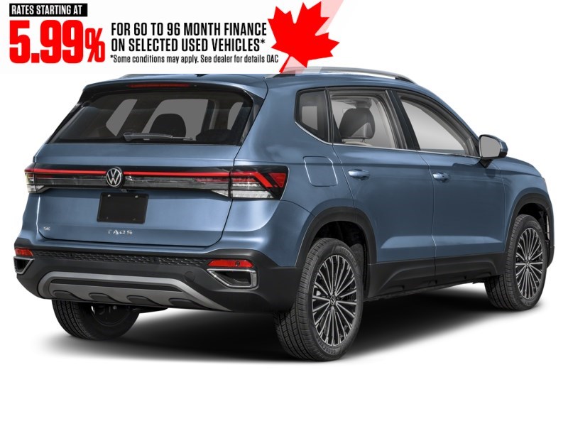 2026 Volkswagen Taos Comfortline 4MOTION Monterey Blue Pearl  Shot 12