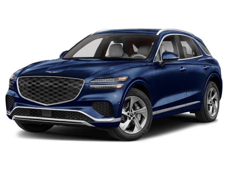 2026 Genesis GV70 2.5T Prestige Capri Blue  Shot 45
