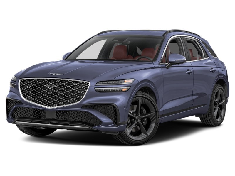 2026 Genesis GV70 3.5T Sport Quilting Ceres Blue  Shot 7