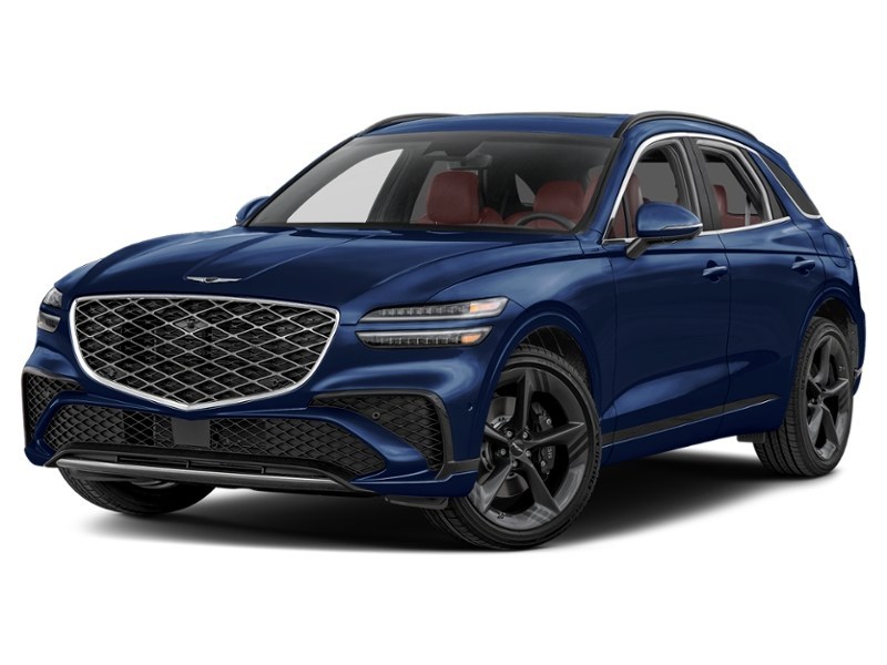 2026 Genesis GV70 3.5T Sport Quilting Capri Blue  Shot 54