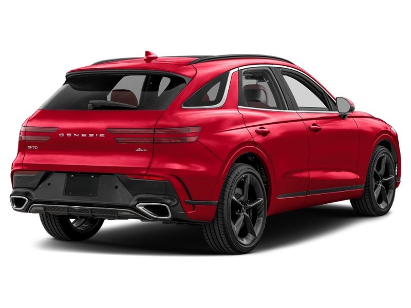 2026 Genesis GV70 3.5T Sport Quilting Mauna Red  Shot 22
