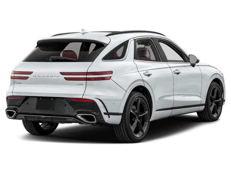2026 Genesis GV70 3.5T Sport Quilting Matterhorn White Matte  Shot 32