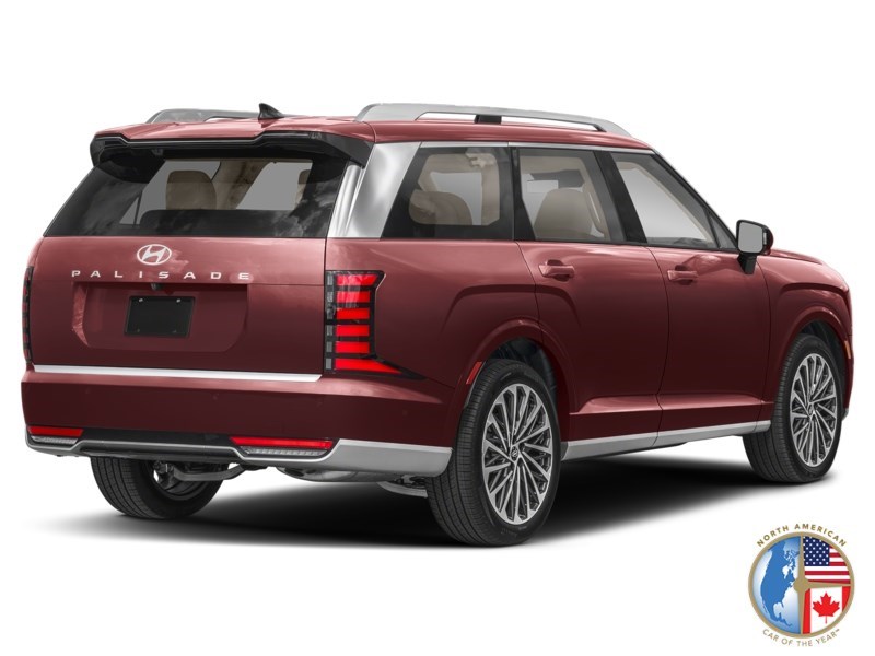 2026 Hyundai Palisade Ultimate Calligraphy AWD Galaxy Maroon  Shot 25